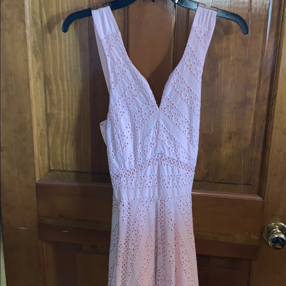 Antonio Milani Pink Linen dress